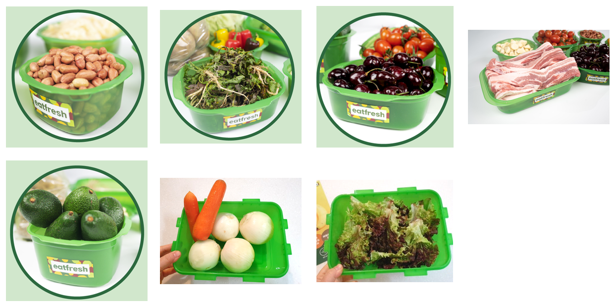Supplier use photographs in capacity order: 300, 500, 900 and 1,500 mL above; 1,600, 3,500 and 5,500 mL below.